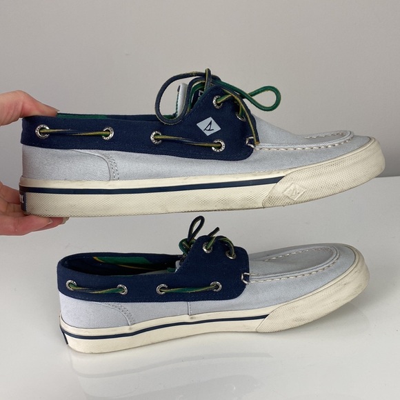 Sperry Blue Topsiders Size 8 - Picture 14 of 16